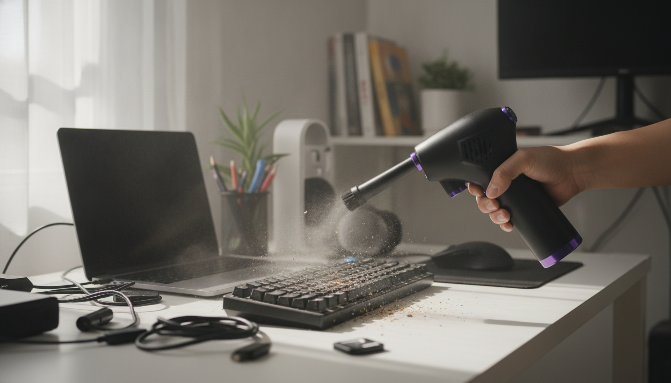 Cordless Air Duster: Fast Dust Removal for Electronics