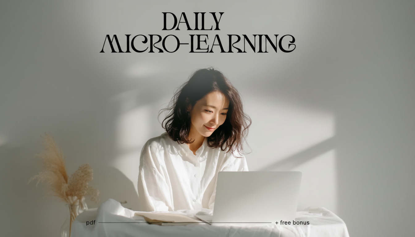 10-Minute Micro-Learning Checklist for Daily Skill Growth