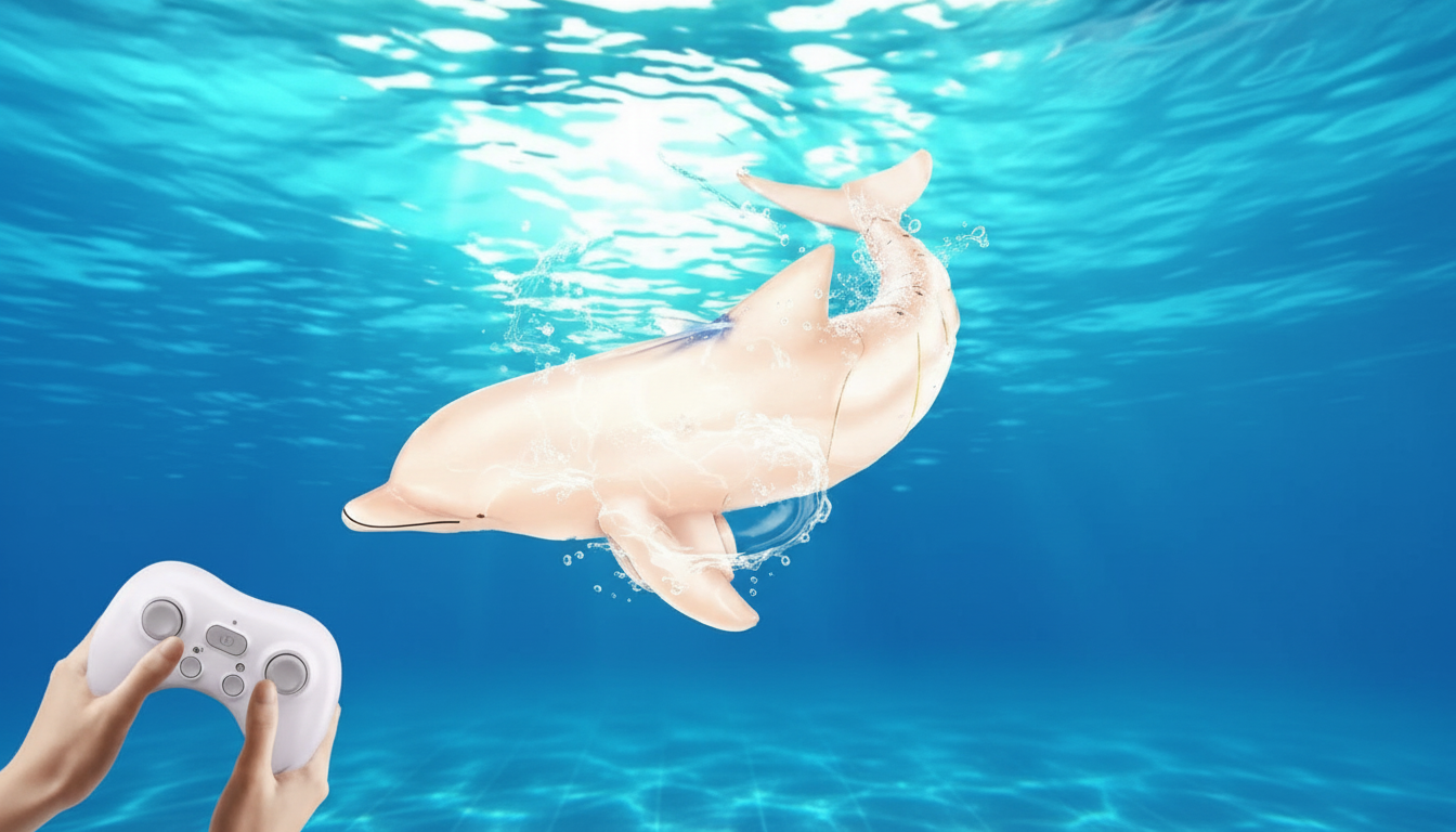 Electric RC Dolphin & Whale Water Toy for Kids
