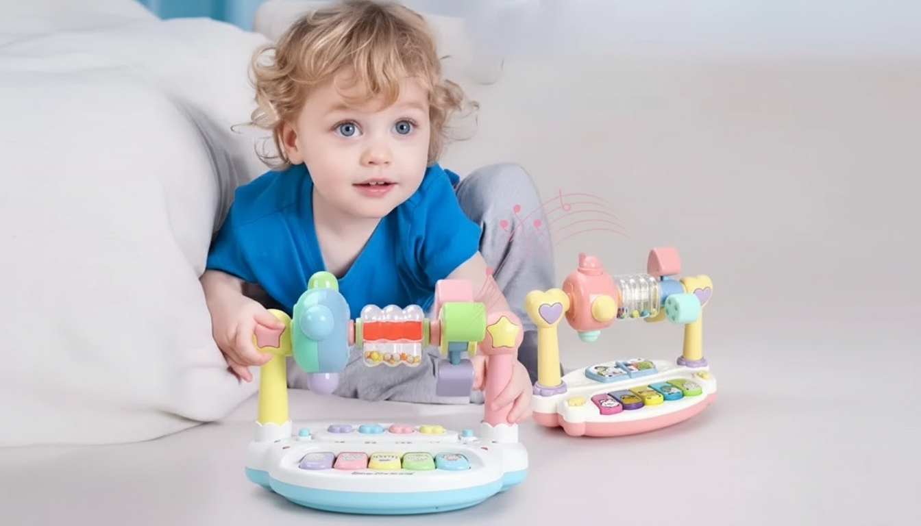 Light-Up Baby Piano Toy: Sounds, Skills & Play Ideas